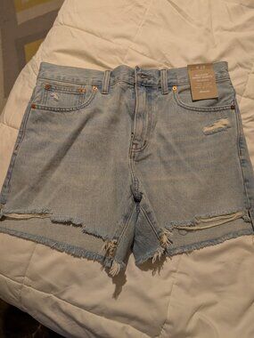 Madewell relaxed denim shorts